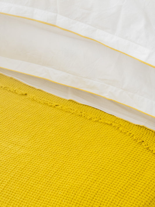 Honeybee Linen Plaid/Throw