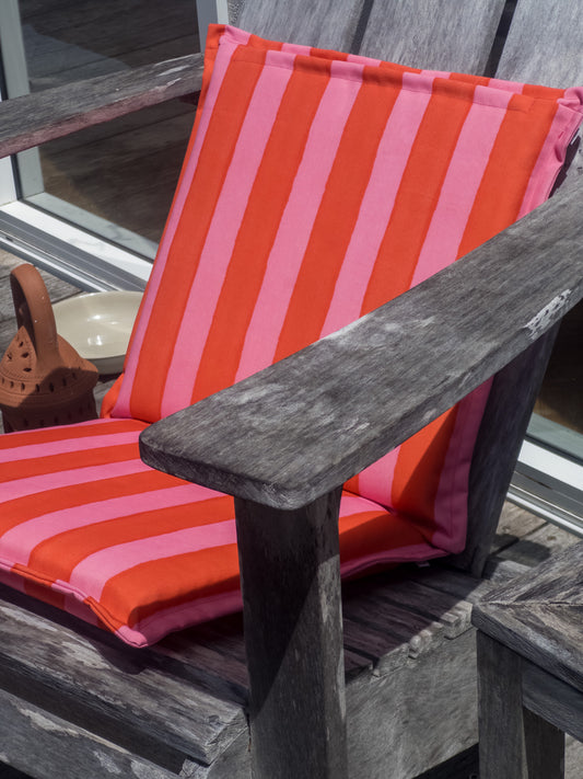 Outdoor Cushions in Lisa Corti Fabric