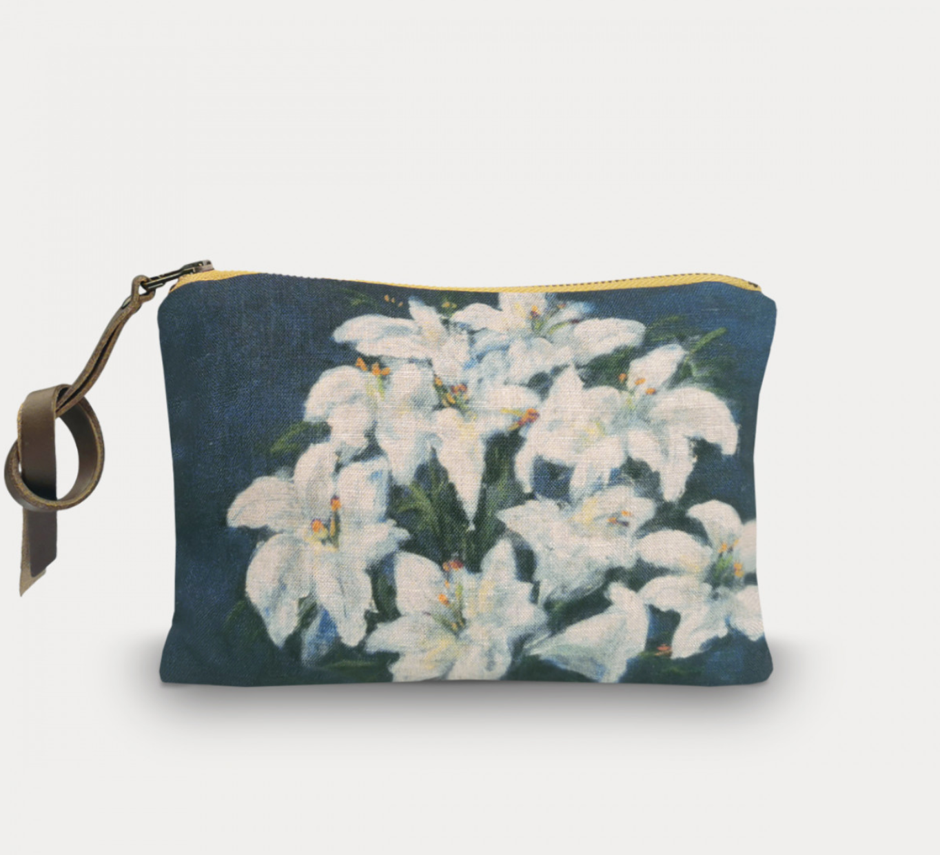 Printed Linen Pouches