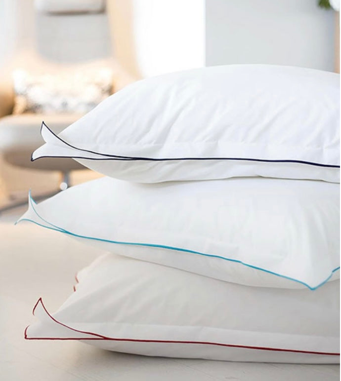 O&L Percale Cotton Pillow Covers