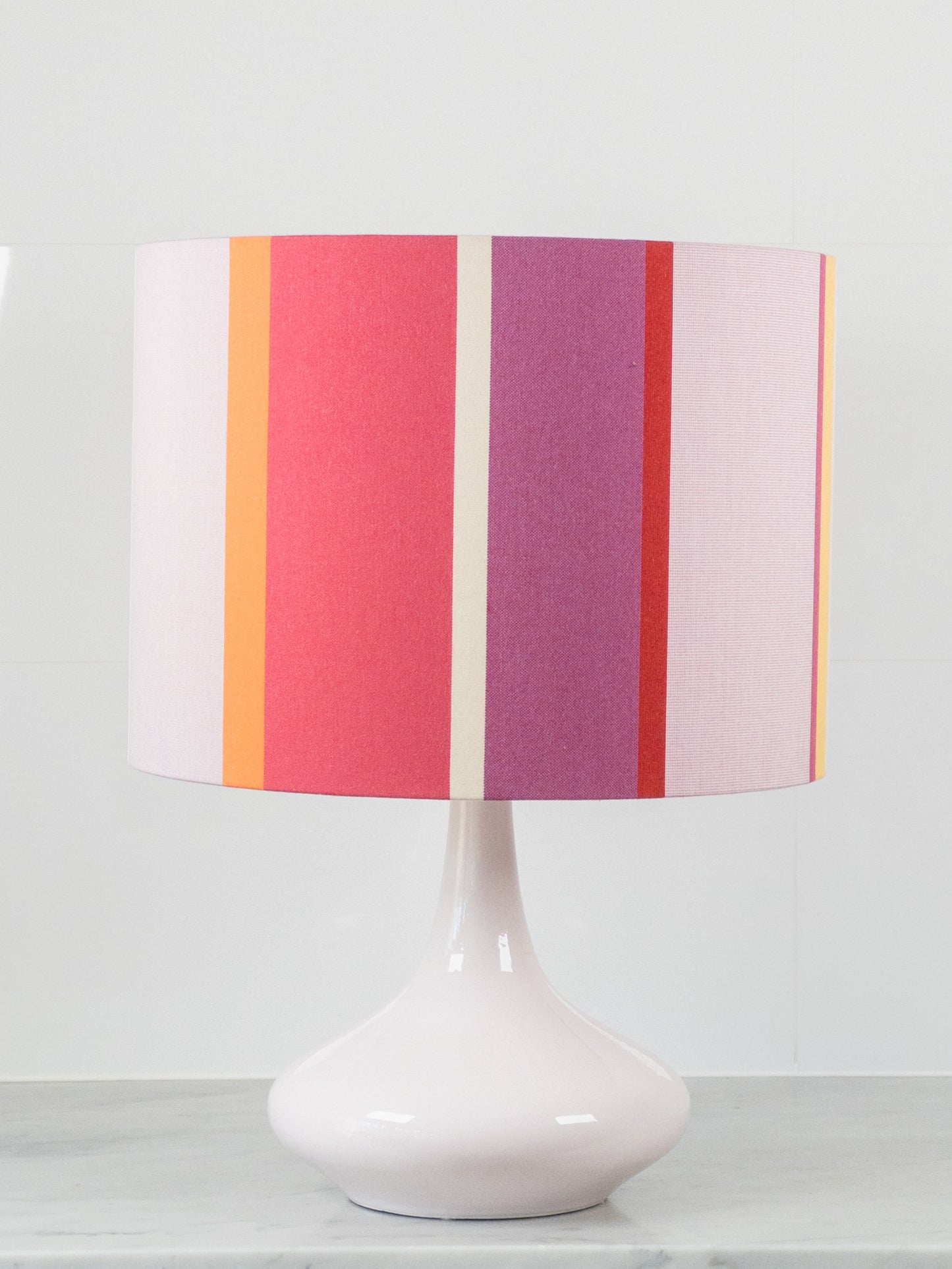 Lamp Shades - Les Toiles Striped Cotton