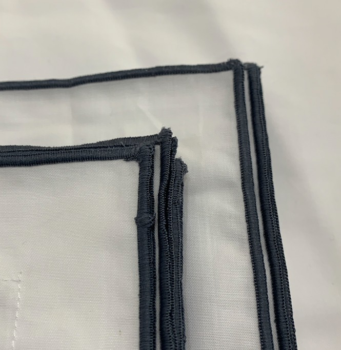 O&L Percale Cotton Pillow Covers