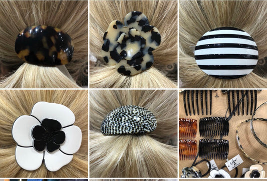 Parisian Hair Clips, Combs & Fascinators