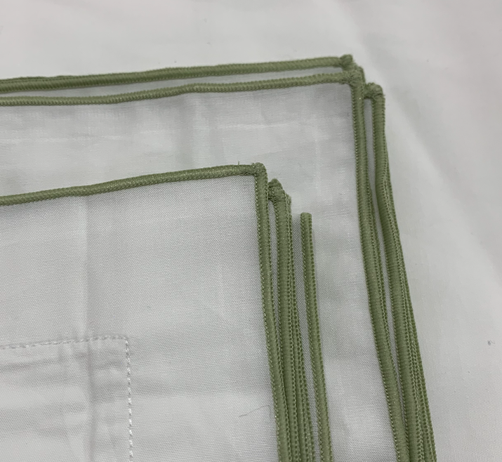 O&L Percale Cotton Pillow Covers