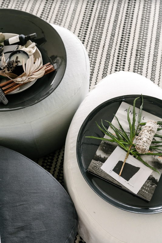 Pebble Ottoman Foot Stool