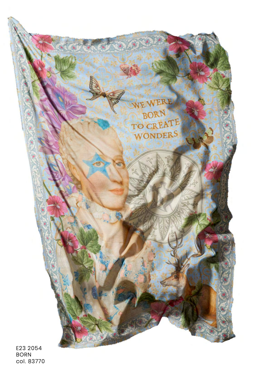Printed Scarves and Wraps