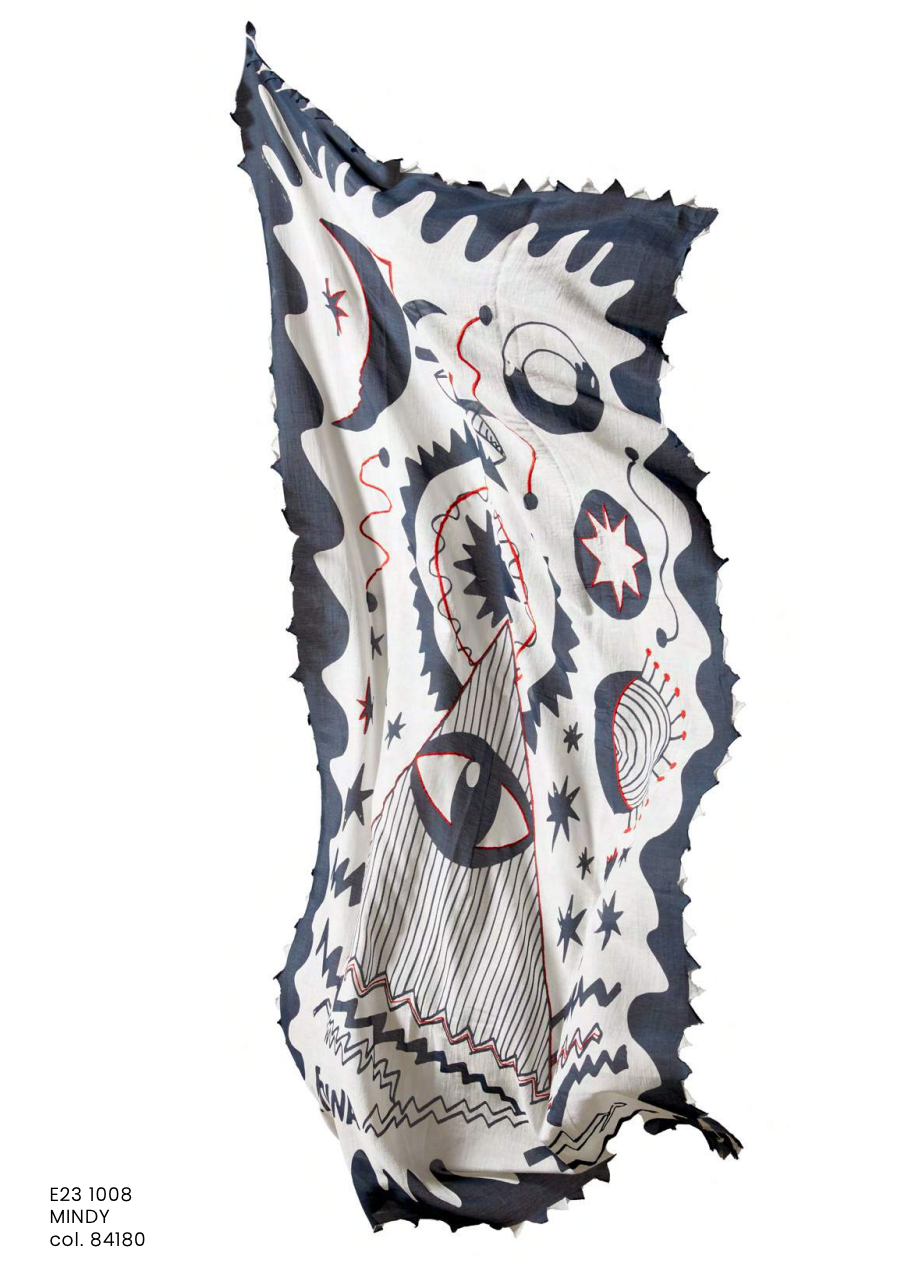 Printed Scarves and Wraps