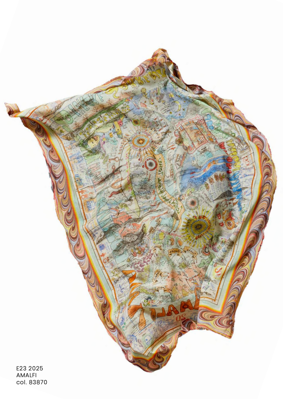 Printed Scarves and Wraps