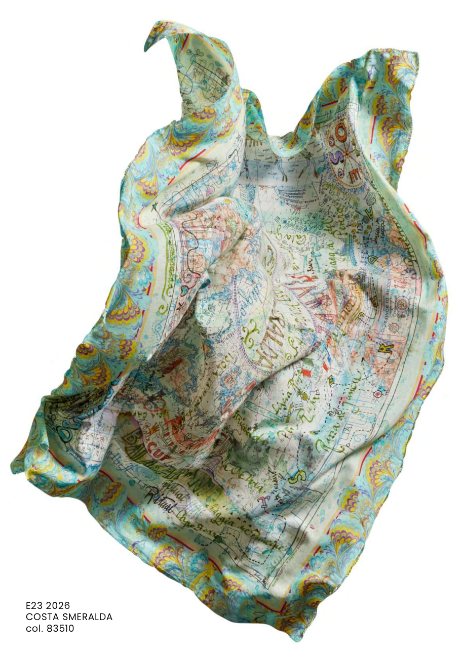 Printed Scarves and Wraps