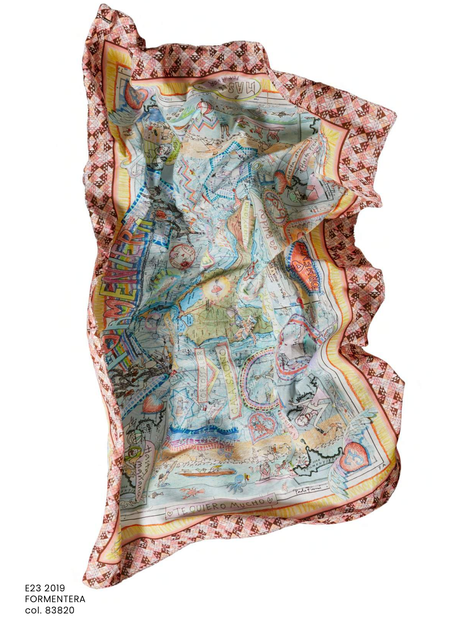 Printed Scarves and Wraps
