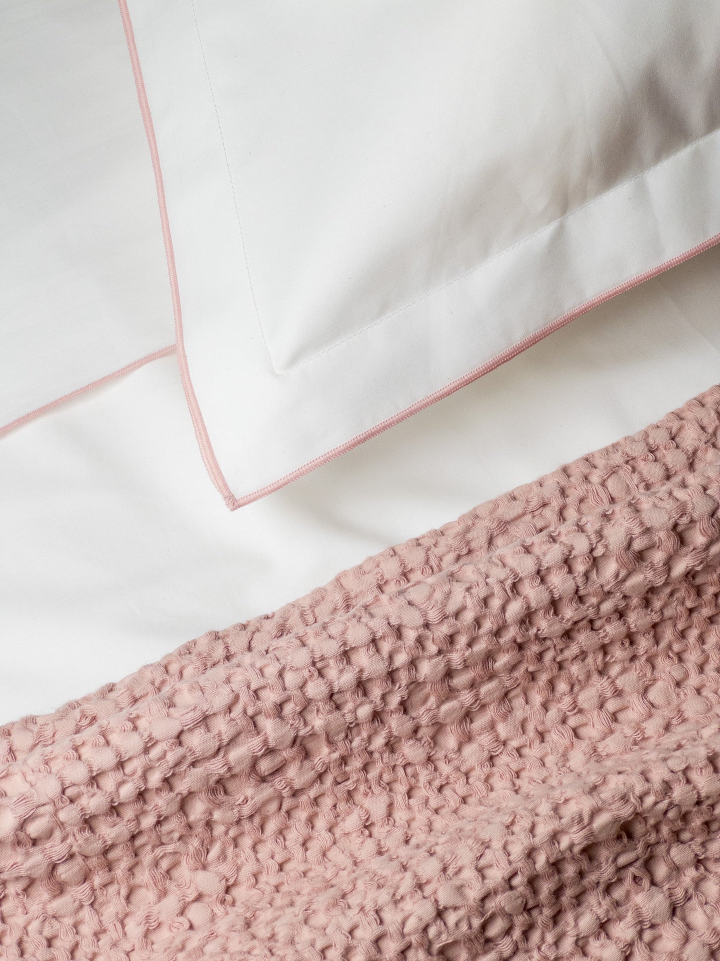 O&L Percale Cotton Flat Sheet