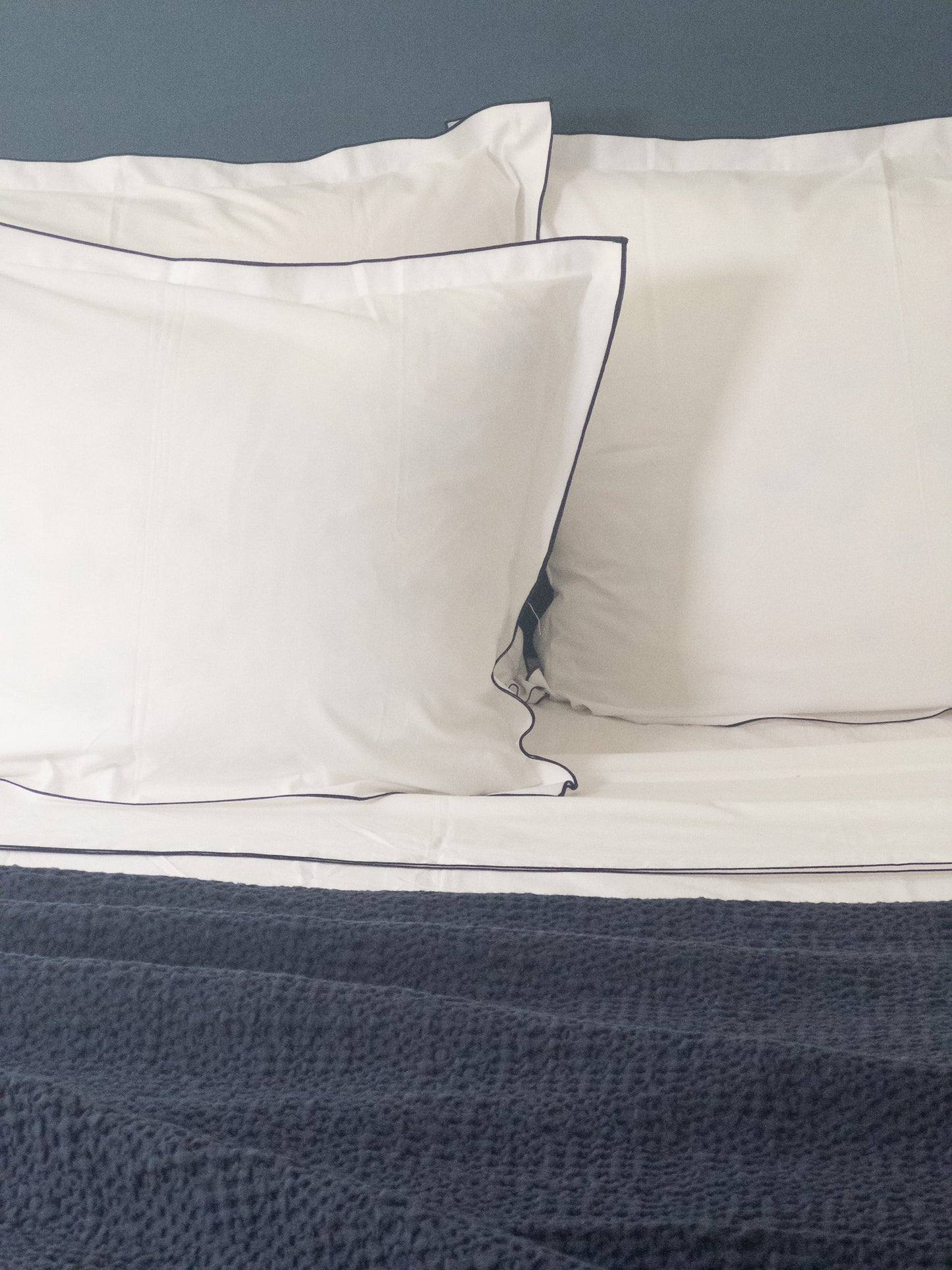 O&L Percale Cotton Flat Sheet