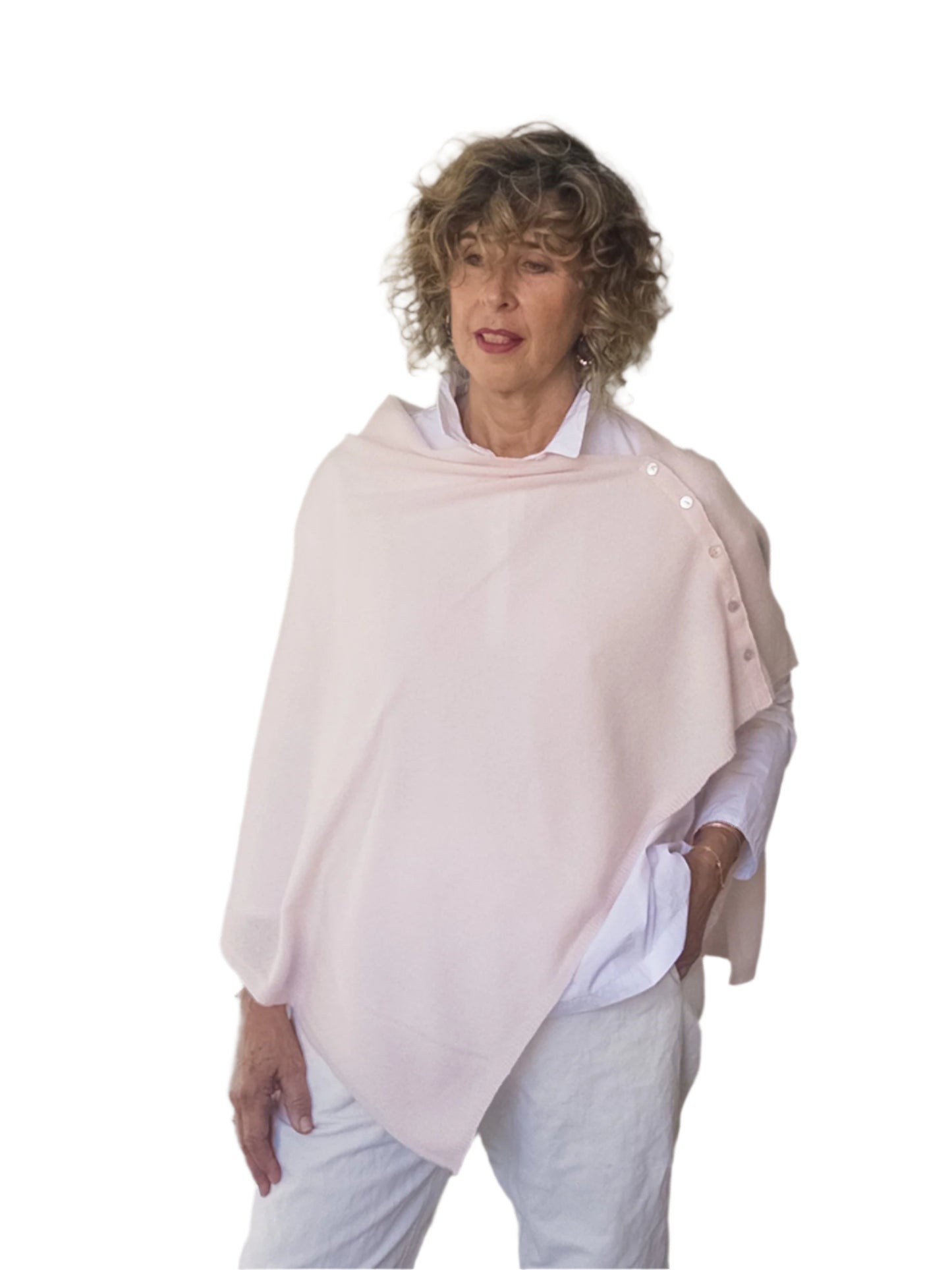 Cashmere Poncho or Bed Jacket