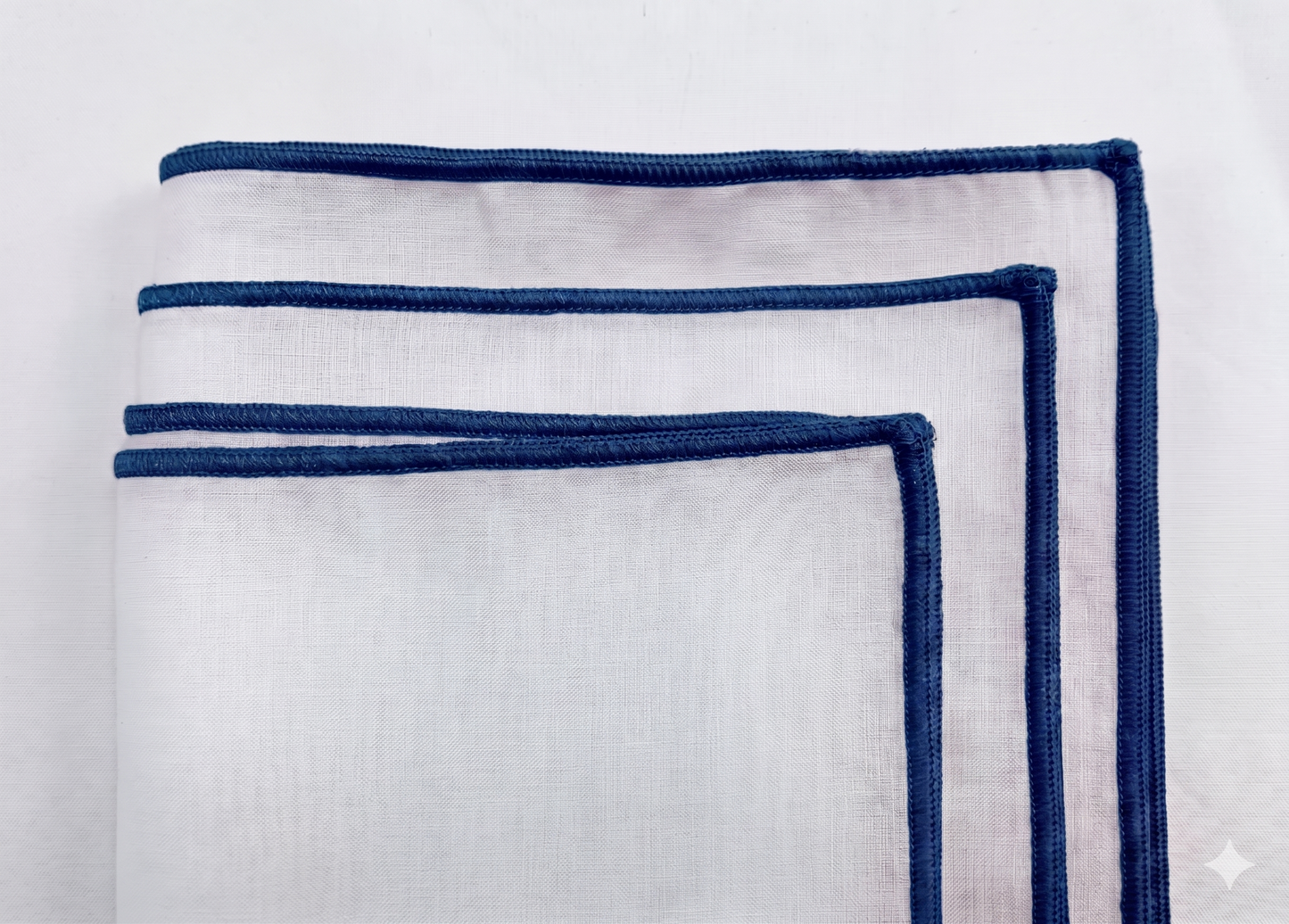 Edged White Pillow Covers