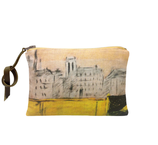 Printed Linen Pouches