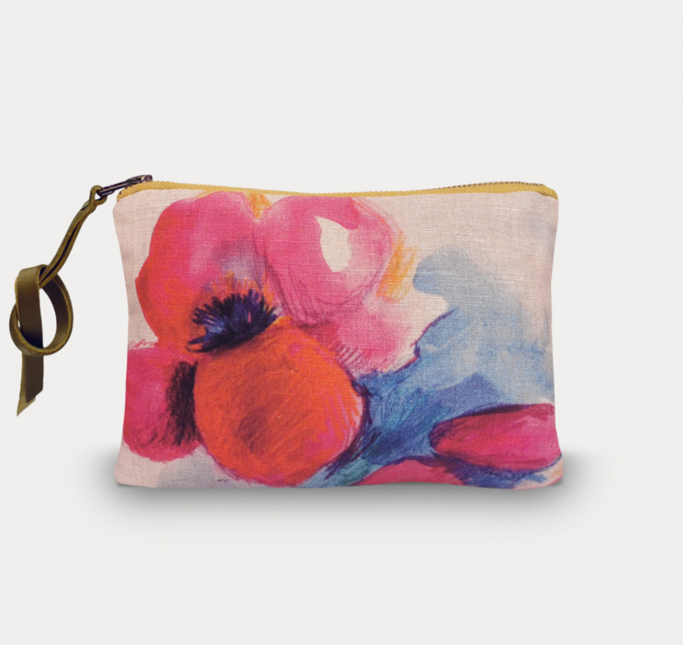Printed Linen Pouches