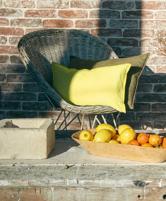 Crumpled Washed Linen Covers