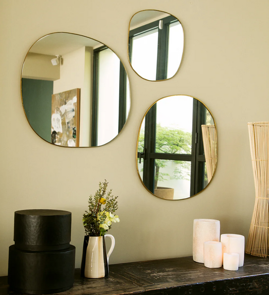 Ame Brass Mirror
