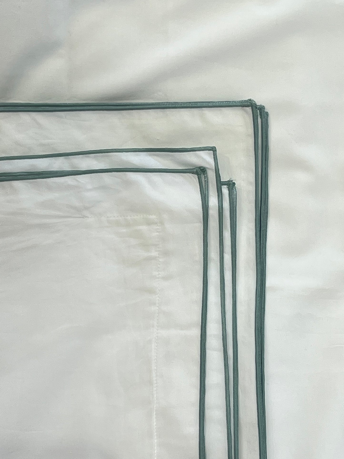 O&L Percale Cotton Flat Sheet