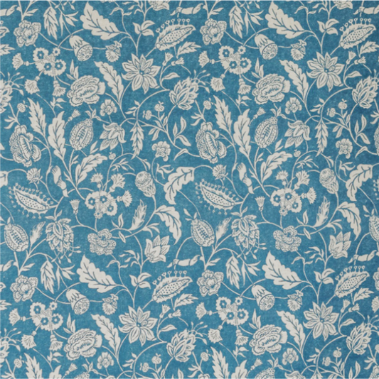 Otilly and Lewis, Antionette Poisson Indiane Blue