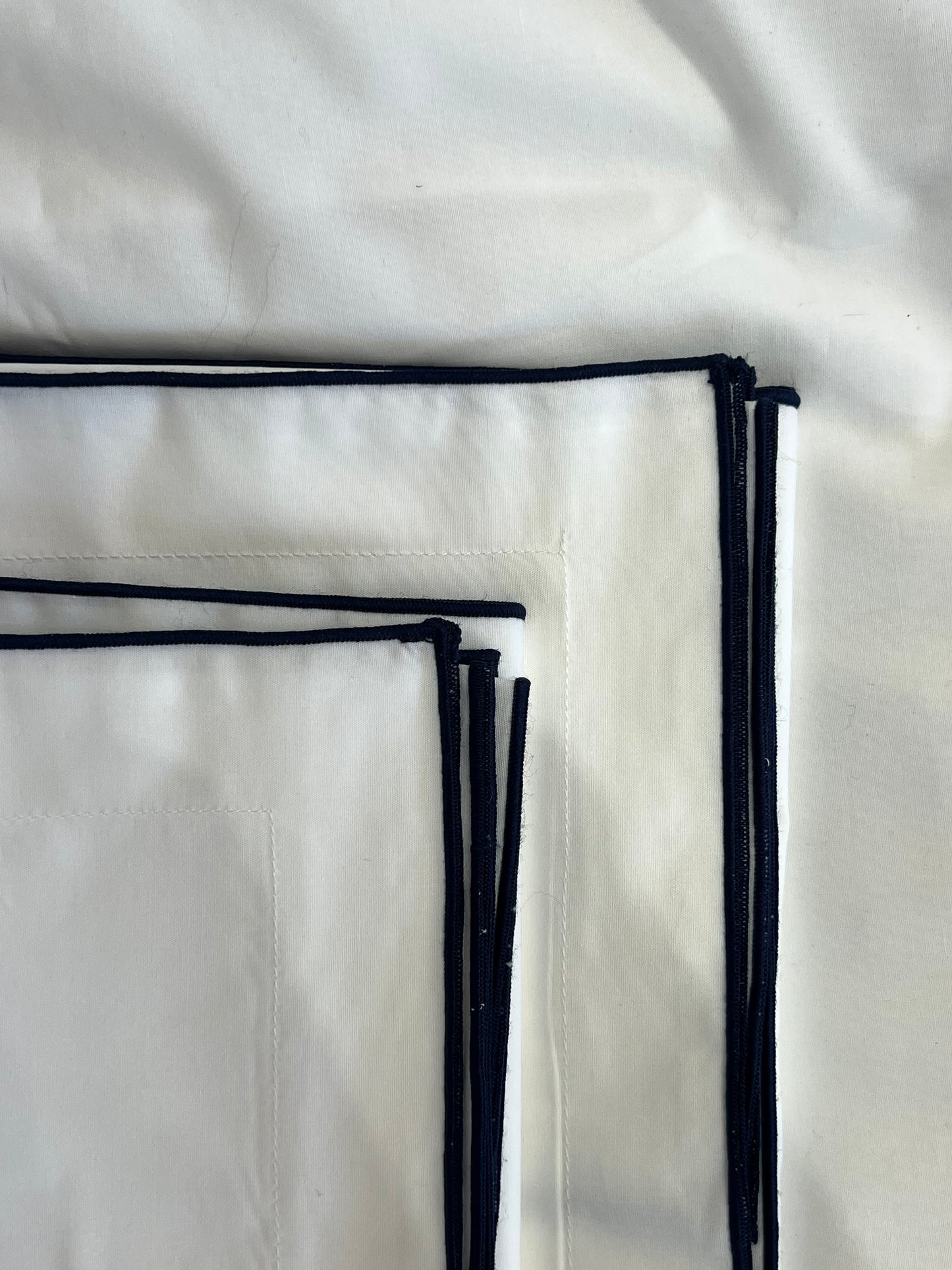 O&L Percale Cotton Flat Sheet