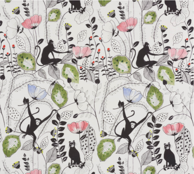 Otilly and Lewis, Pierre Frey Fabrics Garden Party