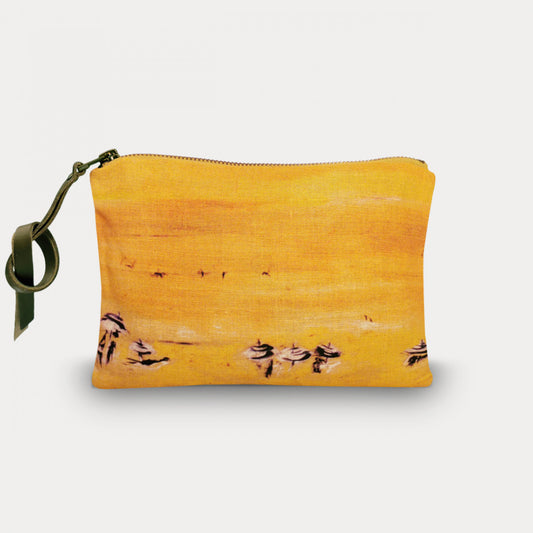 Printed Linen Pouches